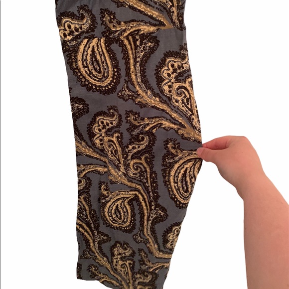 Free People Pants Paisley Fit and Flare Summer NWT - Picture 4 of 6